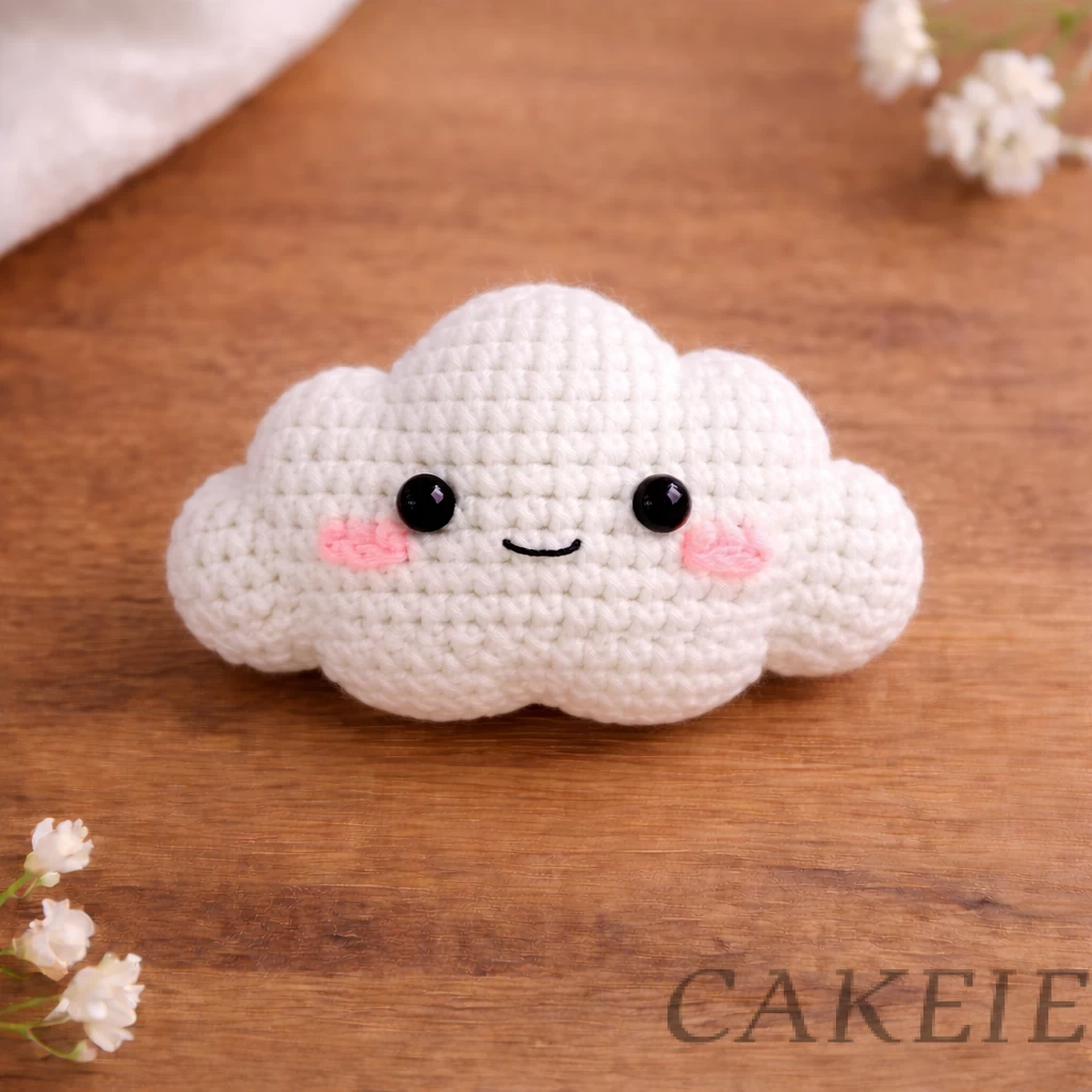 Crochet Tiny Cloud Plush